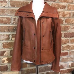 Leather Moto Jacket